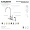 Gourmetier LS8711CTLSP Continental Sgl-Handle Kitchen Faucet W/Side Sprayer, Chrm LS8711CTLSP - alternate 7